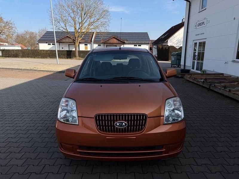 Gebraucht Kia Picanto LX 65 PS (47 kW) 2007 Orange Kleinwagen