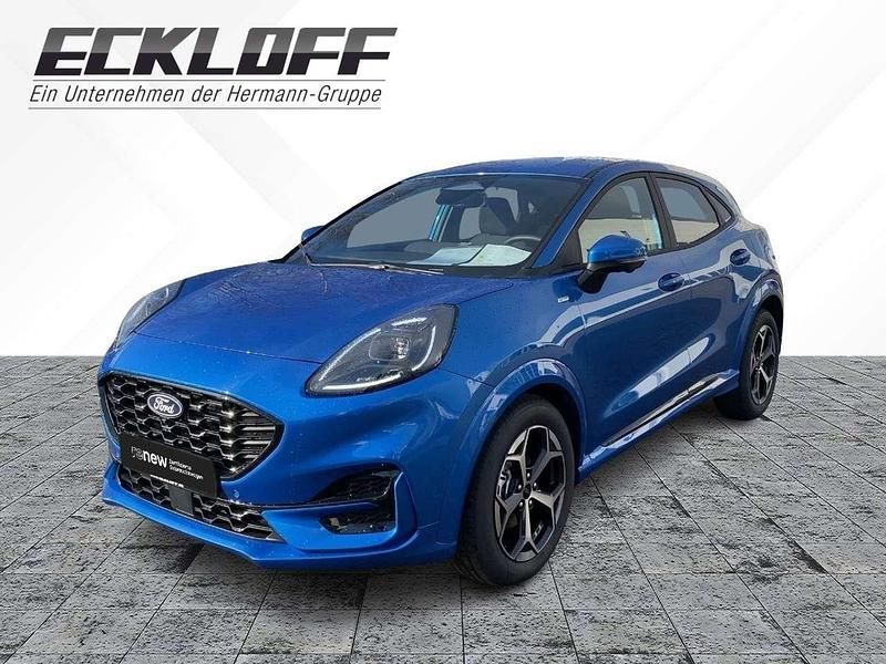 Desert island blue (pn4fz) ( Neu 2025 Ford Puma ST-Line Limousine | 27.999 € (Etwas zu teuer) - Bild 1/4