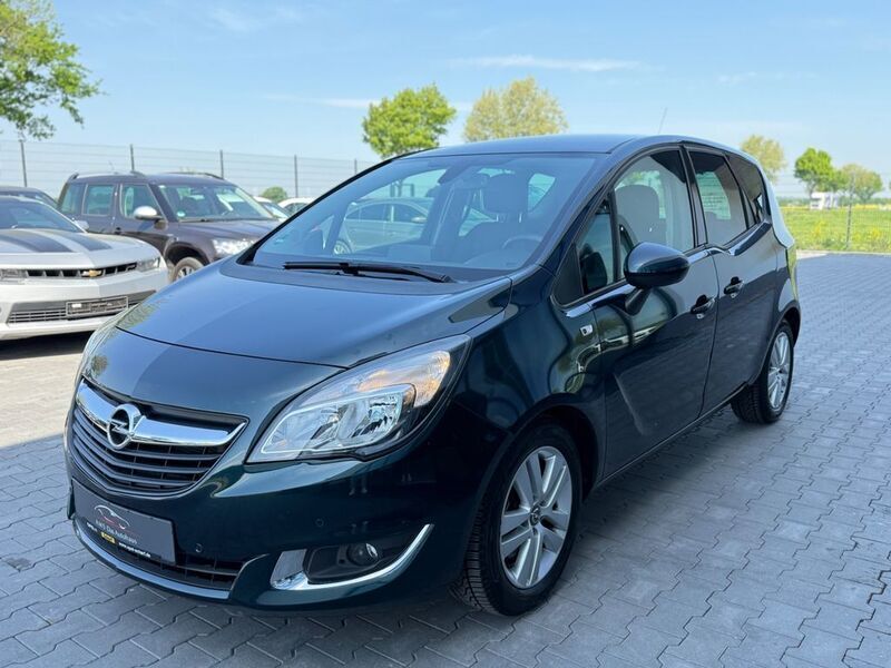 Grün Gebraucht 2015 Opel Meriva Style Van / Kleinbus | 7.950 € (Fairer Preis) - Bild 1/4