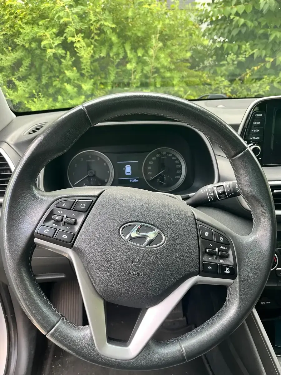 Gebraucht Hyundai Tucson 177 PS (130 kW) 2019 Weiß SUV