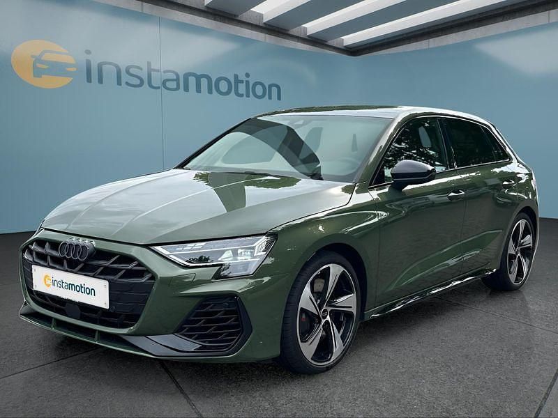 Grün Gebraucht 2024 Audi S3 Sportback Kleinwagen | 52.199 € - Bild 1/4