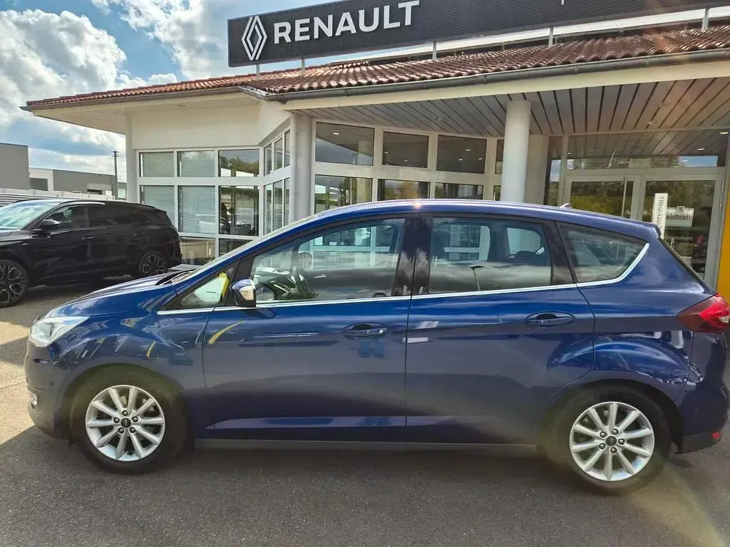 Gebraucht Ford C-MAX Titanium 101 PS (74 kW) 2018 Blau Van / Kleinbus