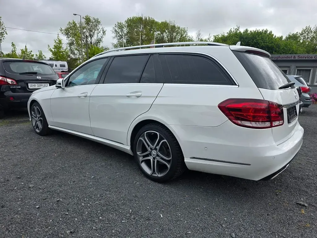 Brugt Mercedes E220 170 HK (125 kW) 2015 Hvid Stationcar