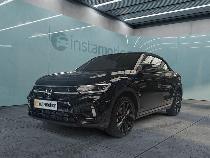 Schwarz Gebraucht 2025 VW T-Roc Cabriolet Cabrio | 48.199 € - Bild 1/4