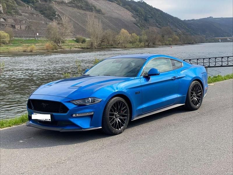 Gebraucht Ford Mustang GT 450 PS (330 kW) 2021 Blau Coupé
