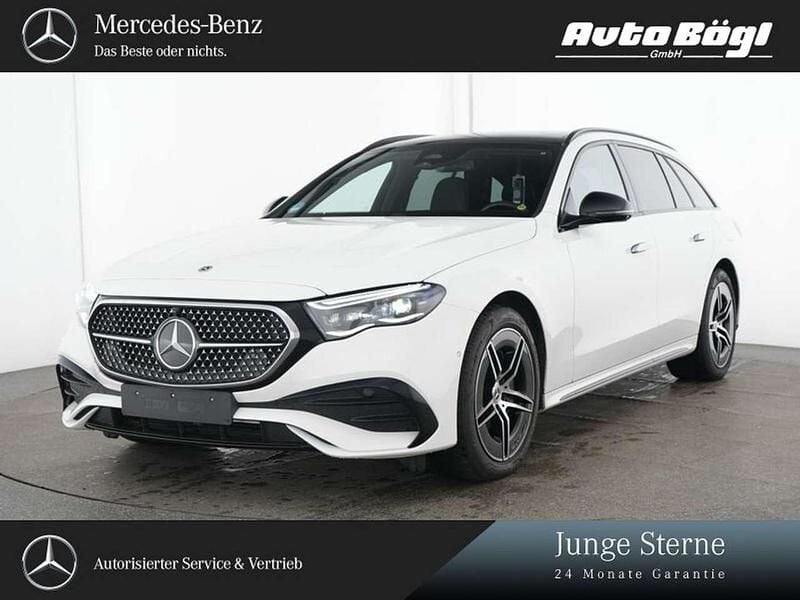Unilack polarweiß Gebraucht 2024 Mercedes E300 AMG Kombi | 58.970 € (Fairer Preis) - Bild 1/4