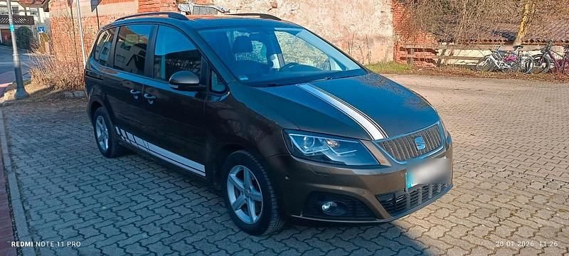 Gebraucht Seat Alhambra 150 PS (110 kW) 2011 Braun Van / Kleinbus