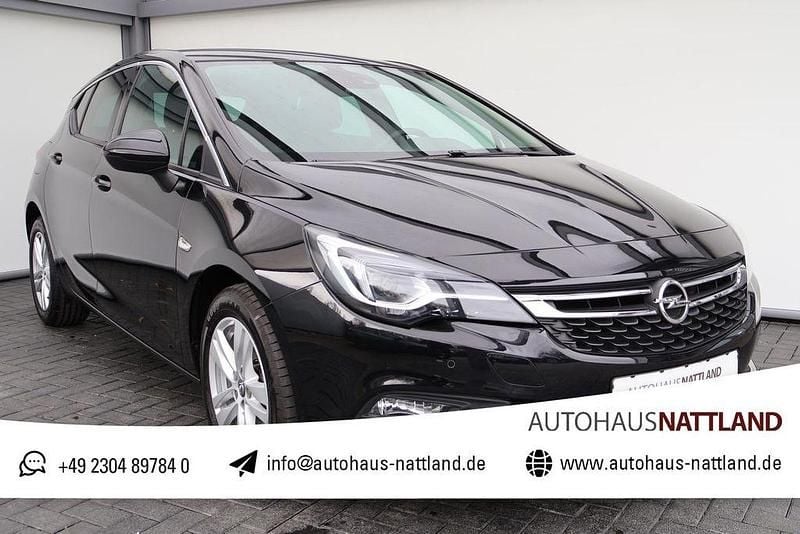 Gebraucht Opel Astra Innovation 125 PS (91 kW) 2017 Schwarz Limousine