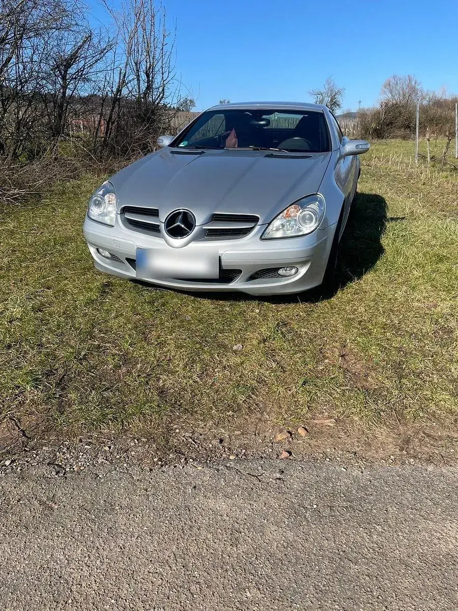 Gebraucht Mercedes SLK200 163 PS (119 kW) 2005 Silber Cabrio
