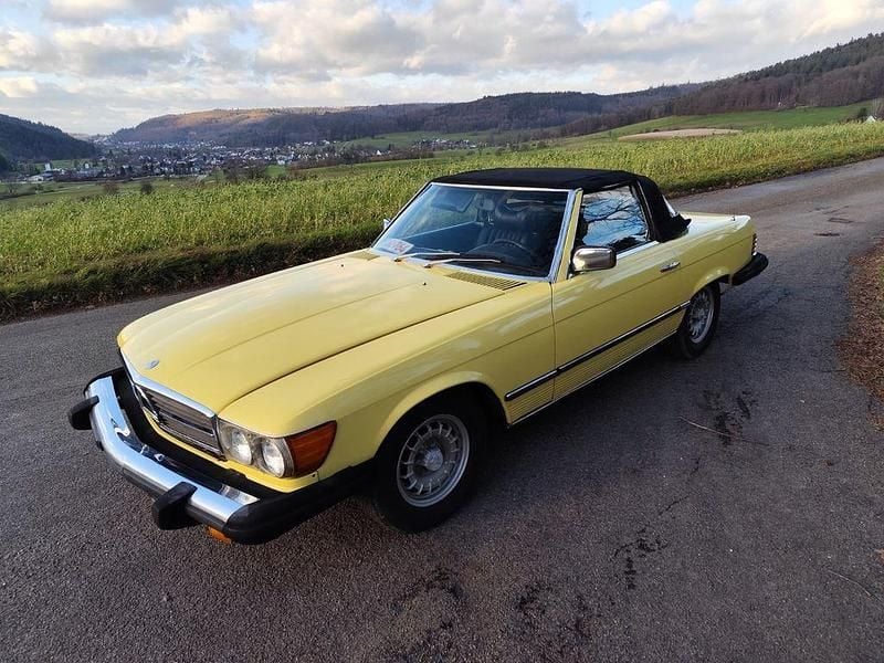 Gebraucht Mercedes SL450 1976 Gelb Cabrio