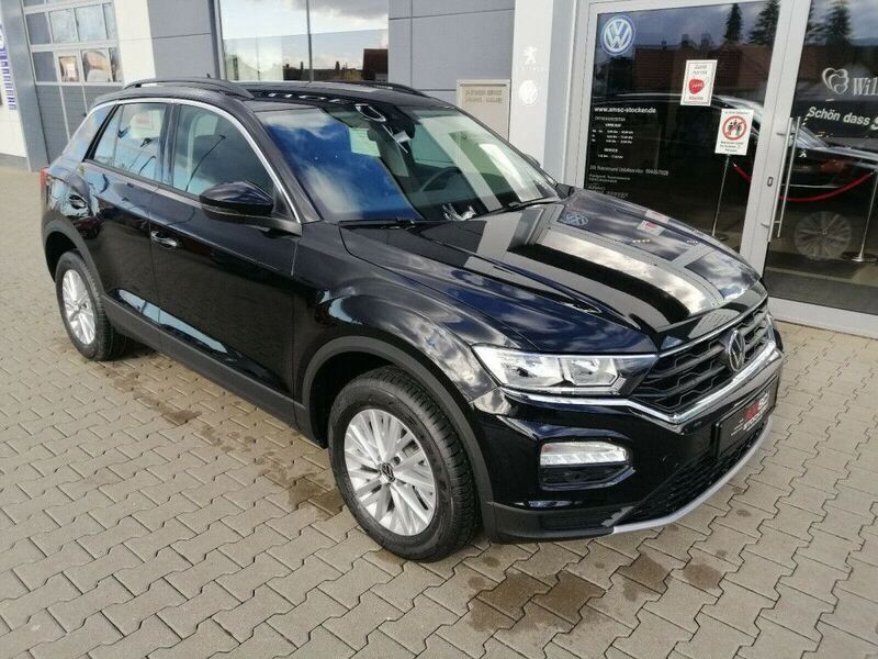 Schwarz metallic Gebraucht 2022 VW T-Roc Style SUV | 18.400 € (Superpreis) - Bild 1/4