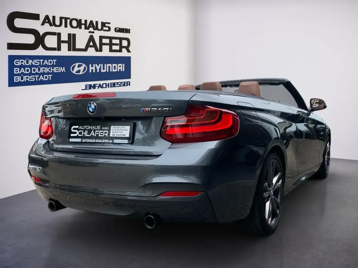 Gebraucht BMW M240 M Sport 340 PS (250 kW) 2017 Mineralgrau metallic Cabrio