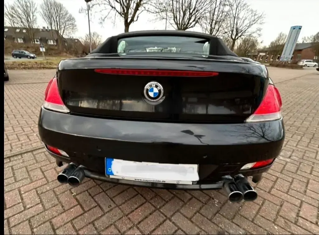 Gebraucht BMW 645 Cabriolet 333 PS (244 kW) 2004 Schwarz Cabrio