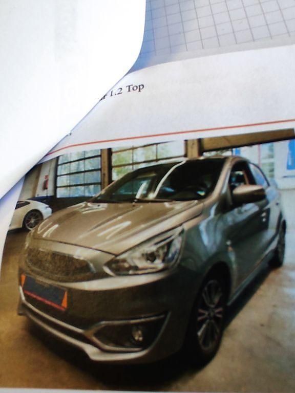 Grau Gebraucht 2017 Mitsubishi Space Star Top Kleinwagen | 9.890 € (Etwas zu teuer) - Bild 1/4