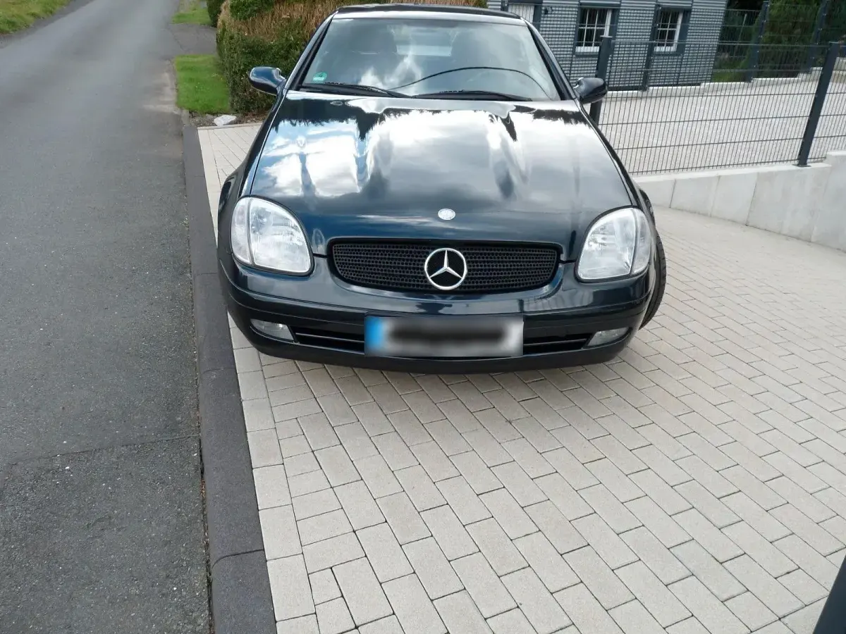 Gebraucht Mercedes SLK200 136 PS (100 kW) 1997 Schwarz Cabrio