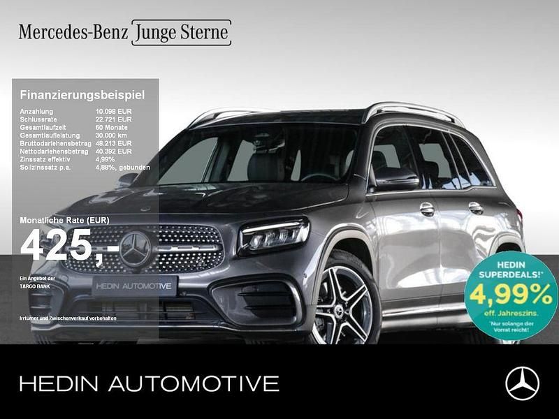 Grau Gebraucht 2025 Mercedes GLB220 AMG SUV | 50.490 € - Bild 1/4