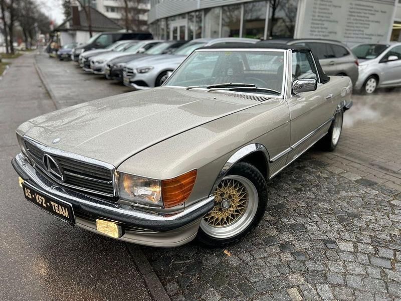 Gebraucht Mercedes SL280 185 PS (136 kW) 1985 Silber Cabrio