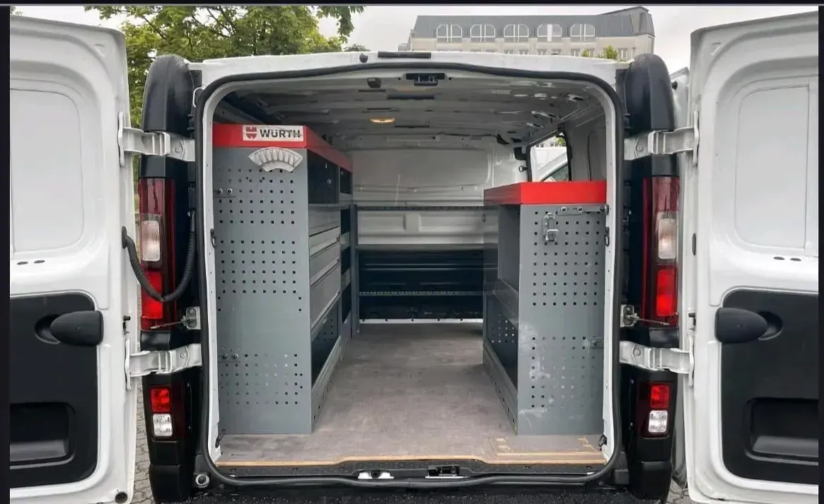 Gebraucht Renault Trafic 95 PS (69 kW) 2018 Weiß Van / Kleinbus