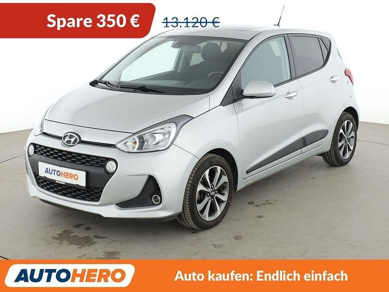 Gebraucht Hyundai i10 Style 87 PS (63 kW) 2017 Silber Kleinwagen