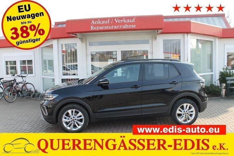 Schwarz Neu 2025 VW T-Cross Advance SUV | 24.890 € (Superpreis) - Bild 1/4