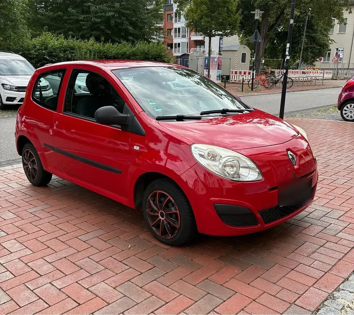Gebraucht Renault Twingo 58 PS (42 kW) 2008 Rot Kleinwagen