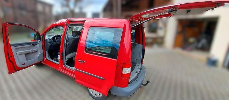 Gebraucht VW Caddy Life 80 PS (58 kW) 2008 Rot Van / Kleinbus