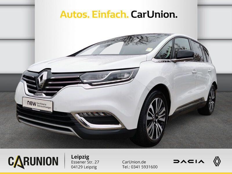 Perlmuttweiß metall Gebraucht 2019 Renault Espace Initiale Paris Van / Kleinbus | 29.900 € (Etwas zu teuer) - Bild 1/4