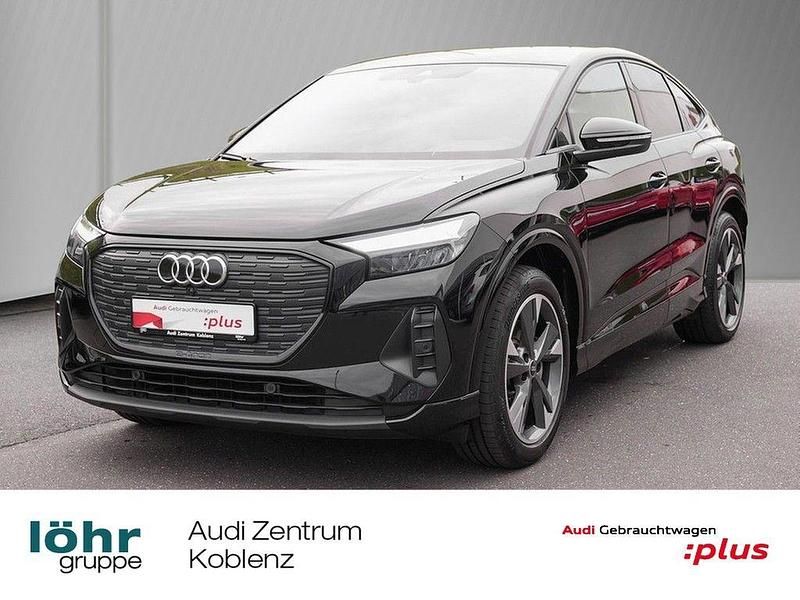 Mythosschwarz metallic Gebraucht 2022 Audi Q4 Sportback e-tron Advanced SUV | 30.980 € (Fairer Preis) - Bild 1/4