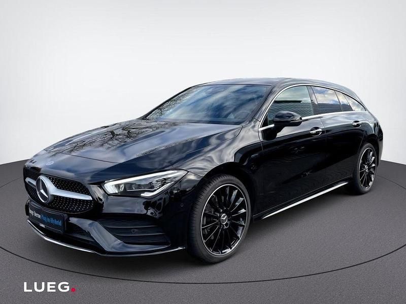 Gebraucht Mercedes CLA250e Shooting Brake AMG 218 PS (160 kW) 2020 Unilack nachtschwarz Kombi