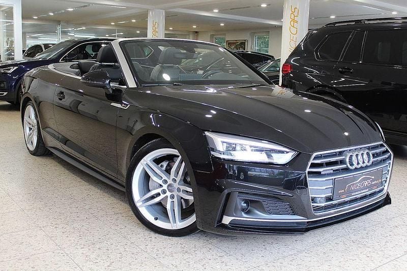 Schwarz Gebraucht 2017 Audi A5 Cabriolet S-Line Cabrio | 25.890 € (Superpreis) - Bild 1/4