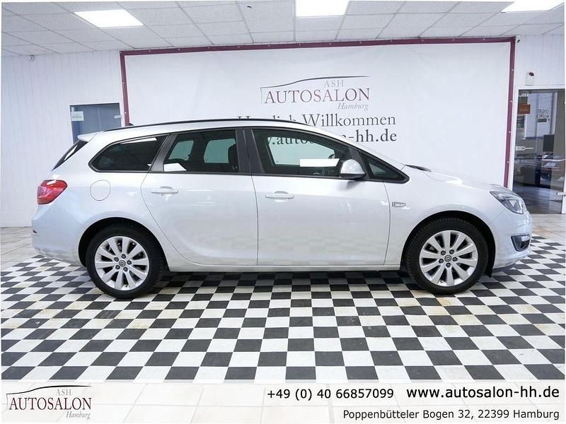 Gebraucht Opel Astra Style 110 PS (80 kW) 2016 Argon silber/ice silver (m2) Kombi