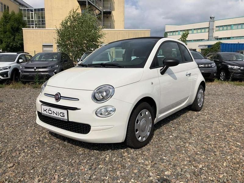 Weiß Gebraucht 2023 Fiat 500C Cabrio | 16.499 € (Fairer Preis) - Bild 1/4