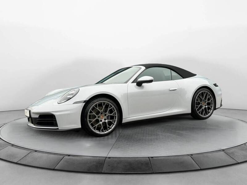 Eisgraumetallic Gebraucht 2025 Porsche 911 Carrera Cabrio | 153.500 € - Bild 1/4