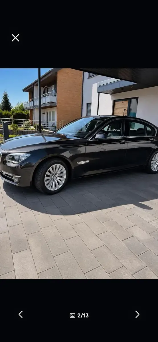 Gebraucht BMW 740 313 PS (230 kW) 2014 Grau Limousine
