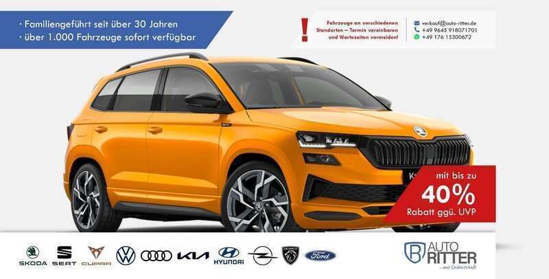 Phoenixorange metallic/orange Neu 2025 Skoda Karoq SportLine SUV | 39.150 € (Etwas zu teuer) - Bild 1/3