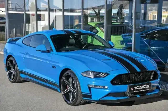 Gebraucht Ford Mustang GT 450 PS (330 kW) 2022 Blau Coupé