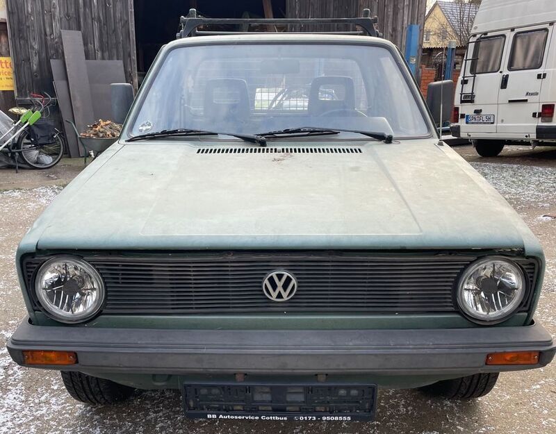 Gebraucht VW Caddy 54 PS (39 kW) 1989 Grün Van / Kleinbus