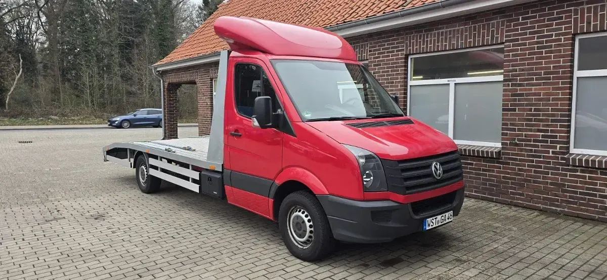Gebraucht VW Crafter 109 PS (80 kW) 2013 Rot Van