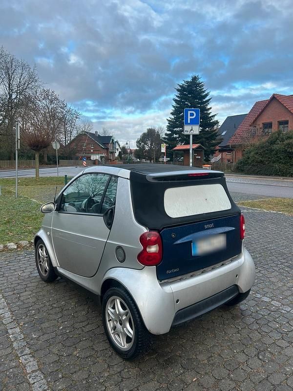 Usata Smart ForTwo Cabrio 54 CV (39 kW) 2002 Argento Cabrio