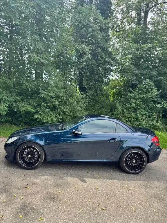 Gebraucht Mercedes SLK350 272 PS (200 kW) 2005 Blau Cabrio