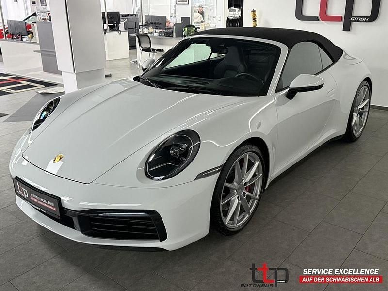 Weiß Gebraucht 2024 Porsche 911 Carrera S Cabriolet Cabrio | 131.850 € (Superpreis) - Bild 1/4