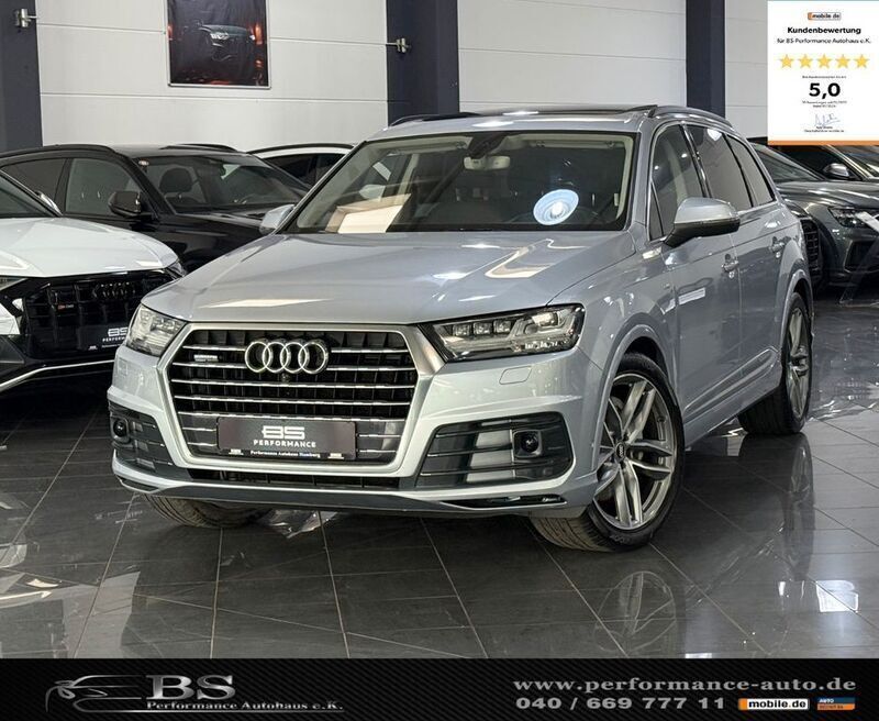 Silber Gebraucht 2016 Audi Q7 Exclusive SUV | 39.990 € (Teuer) - Bild 1/4