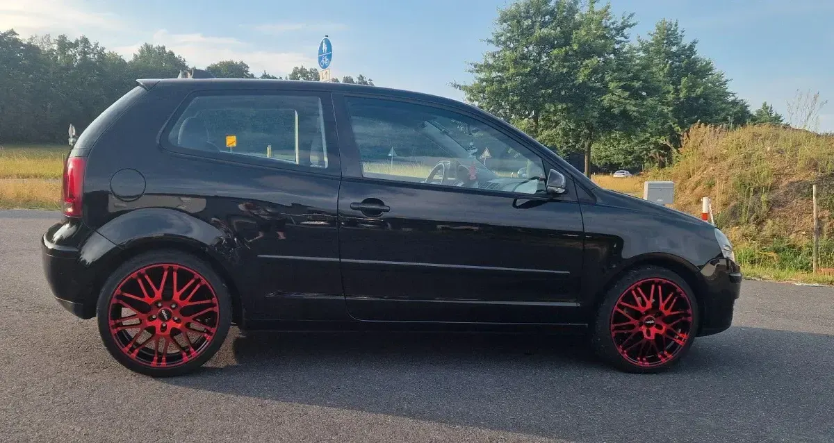 Gebraucht VW Polo Sportline 69 PS (50 kW) 2006 Schwarz Kleinwagen
