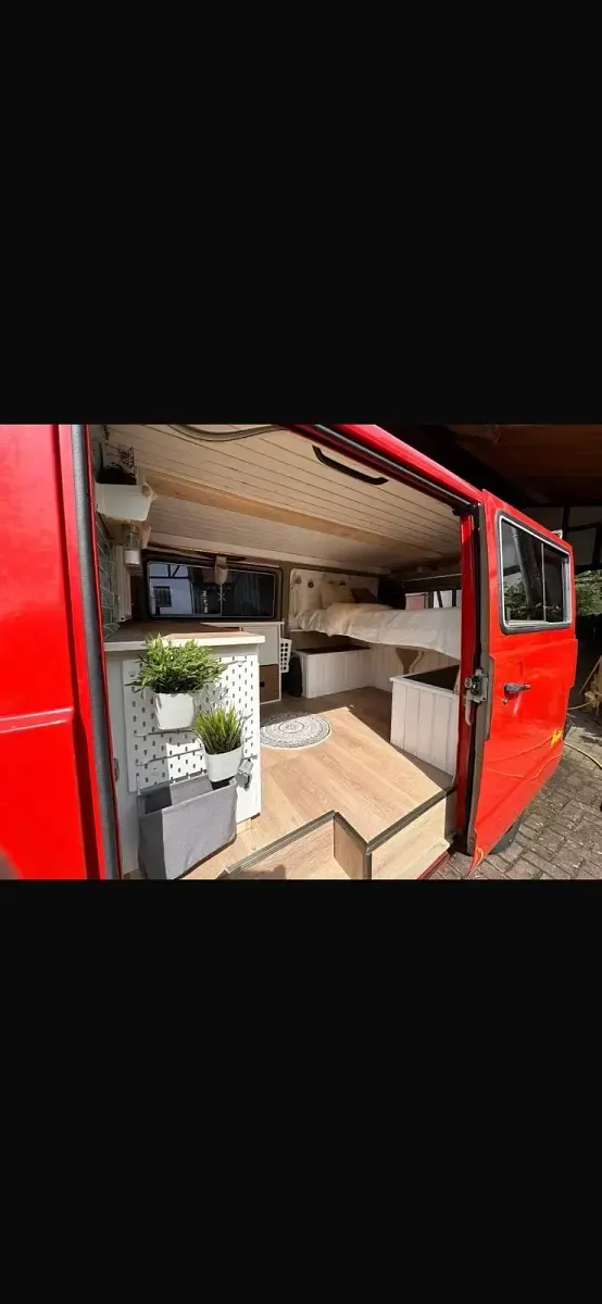 Gebraucht VW LT 75 PS (55 kW) 1980 Rot Van / Kleinbus