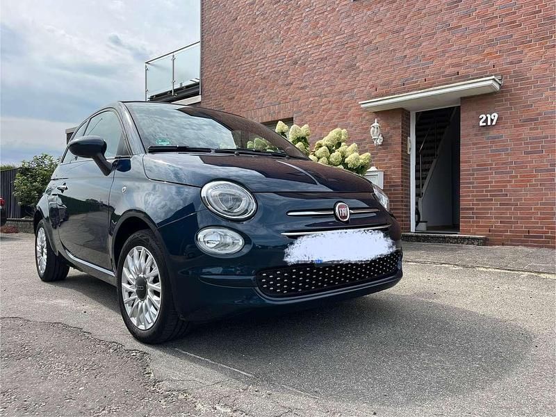 Blau Gebraucht 2020 Fiat 500C Lounge Cabrio | 10.000 € (Guter Preis) - Bild 1/4