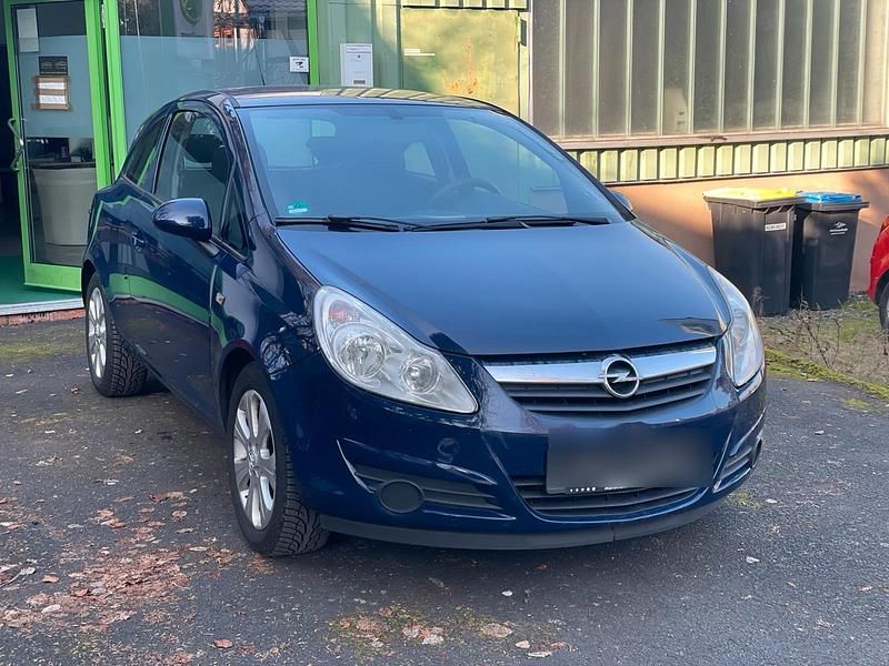 Gebraucht Opel Corsa 60 PS (44 kW) 2009 Blau Kleinwagen