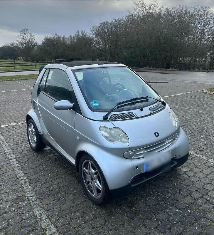 Usata Smart ForTwo Cabrio 54 CV (39 kW) 2002 Argento Cabrio