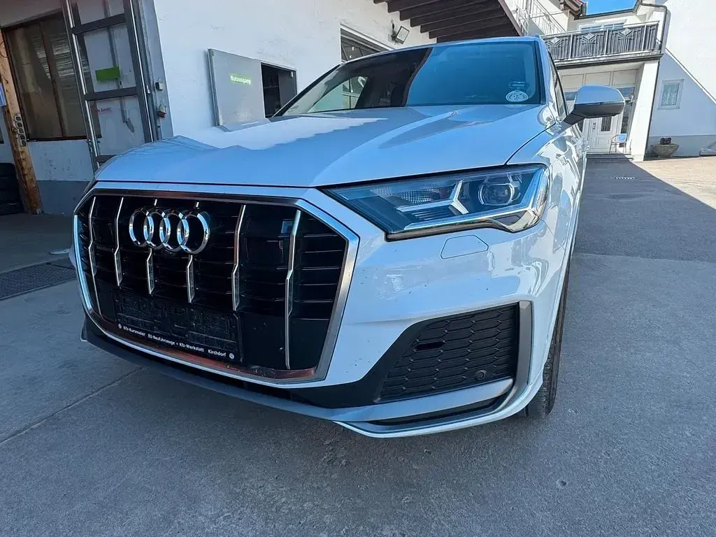 Usata Audi Q7 S-Line 286 CV (210 kW) 2022 Bianco SUV