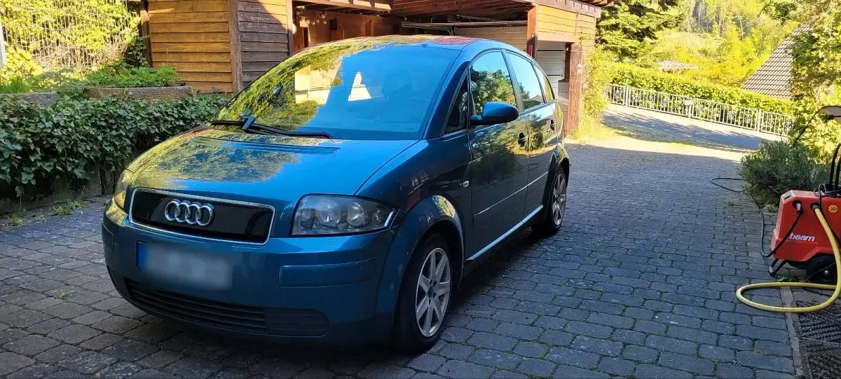 Brugt Audi A2 75 HK (55 kW) 2000 Blå Hatchback