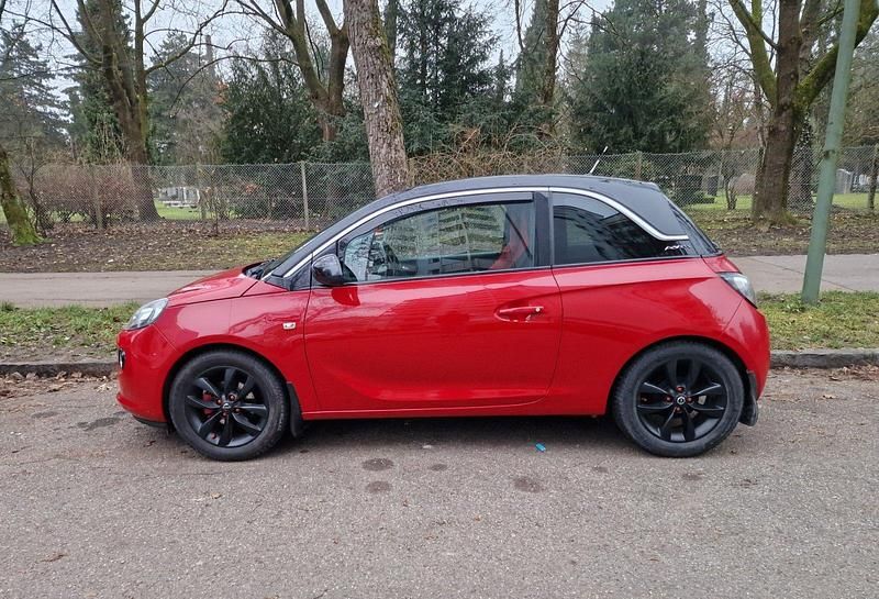 Gebraucht Opel Adam 2014 Rot Kleinwagen